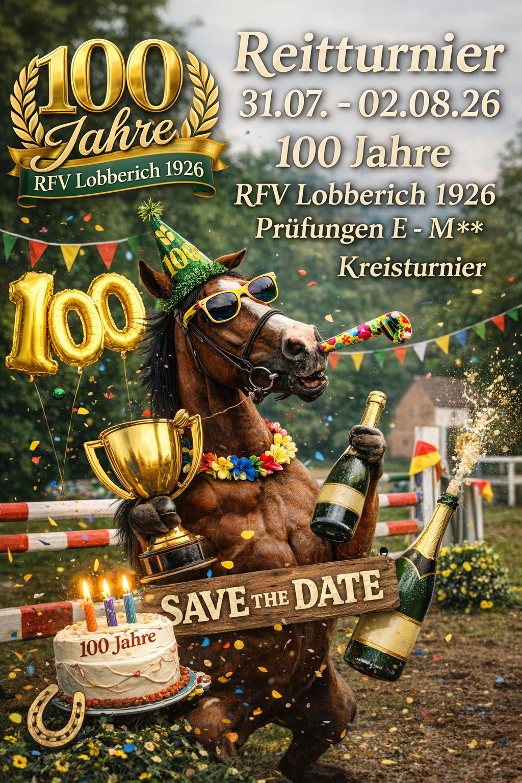 Save the Date: Jubiläumsreitturnier 2026 – „Back to the roots – 100 Jahre im Sattel“